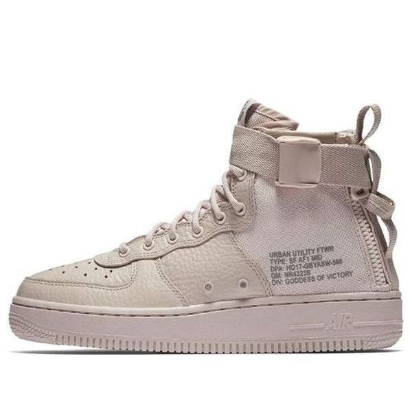 

Кроссовки sf air force 1 mid 'silt red' Nike, бежевый