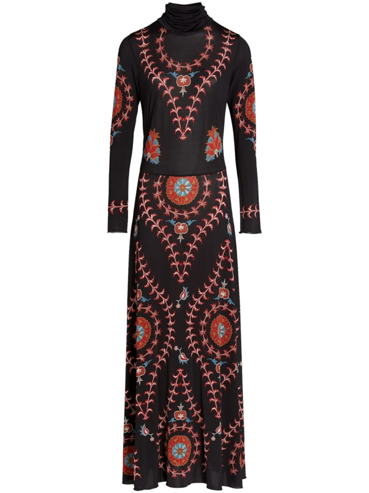 

Платье макси Silk Road Giambattista Valli, красный