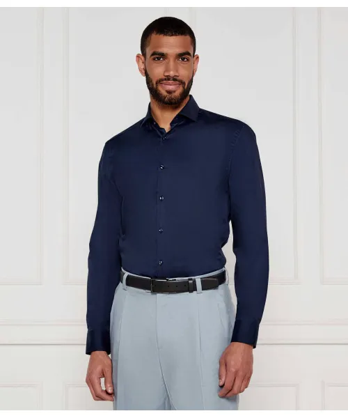 

Рубашка Kason Slim fit Hugo, синий