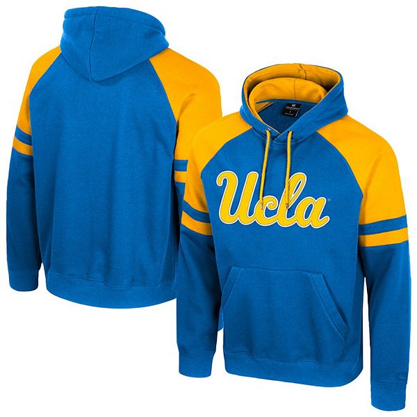 

Мужской синий худи ucla bruins todd raglan Colosseum