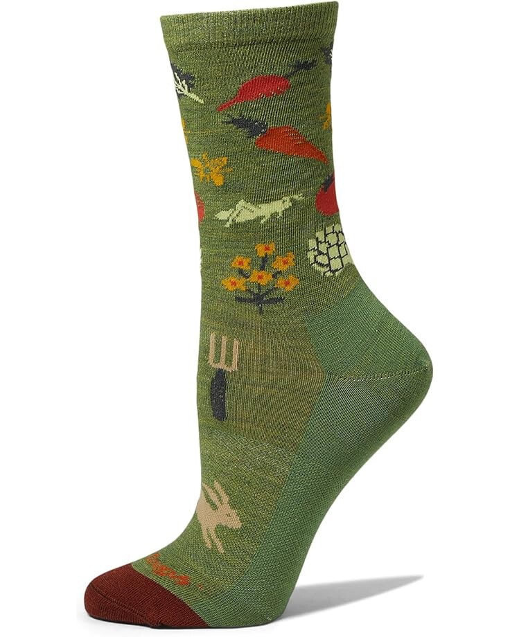 

Носки Darn Tough Vermont Farmer's Market Crew Lightweight, цвет Willow