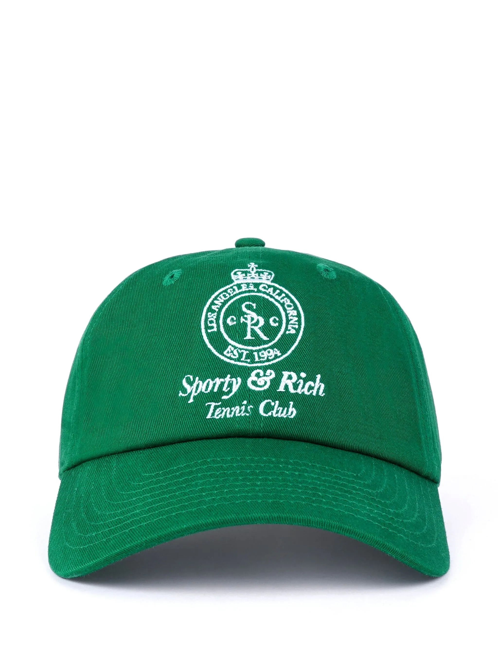 

Бейсболка Crown Tennis с вышитым логотипом Sporty & Rich, зеленый