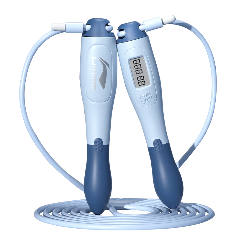 

Электронная скакалка для подсчета прыжков фитнес-тренировка unisex LINING, синий