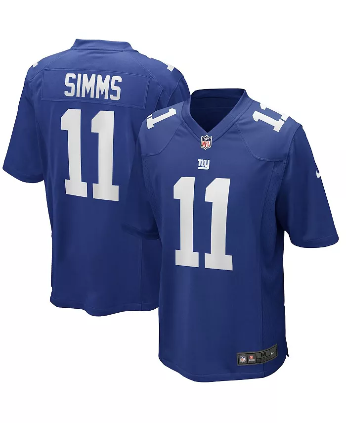 

Мужская футболка Phil Simms Royal New York Giants Game Retired Player Jersey Nike
