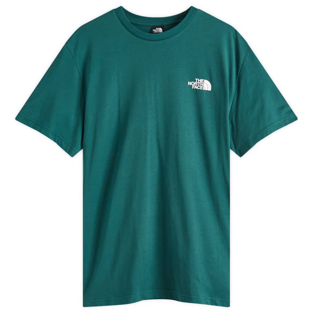 

Простая футболка с круглым вырезом The North Face, цвет deep nori