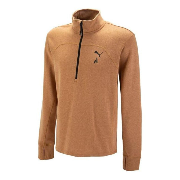 

Свитер seasons half zip pullover 'brown' Puma, коричневый
