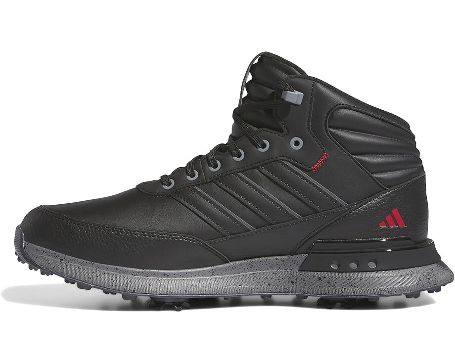 Кроссовки adidas S2G RAIN.RDY Golf Shoes, цвет Core Black/Iron Metallic/Better Scarlet — фото 4