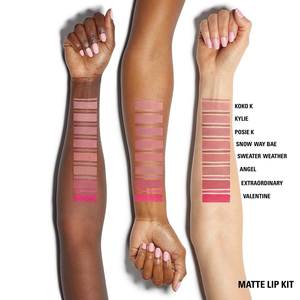 Набор косметики Matte lip kit Kylie Cosmetics, nr. 100 posie k, 4.25 гр — фото 2