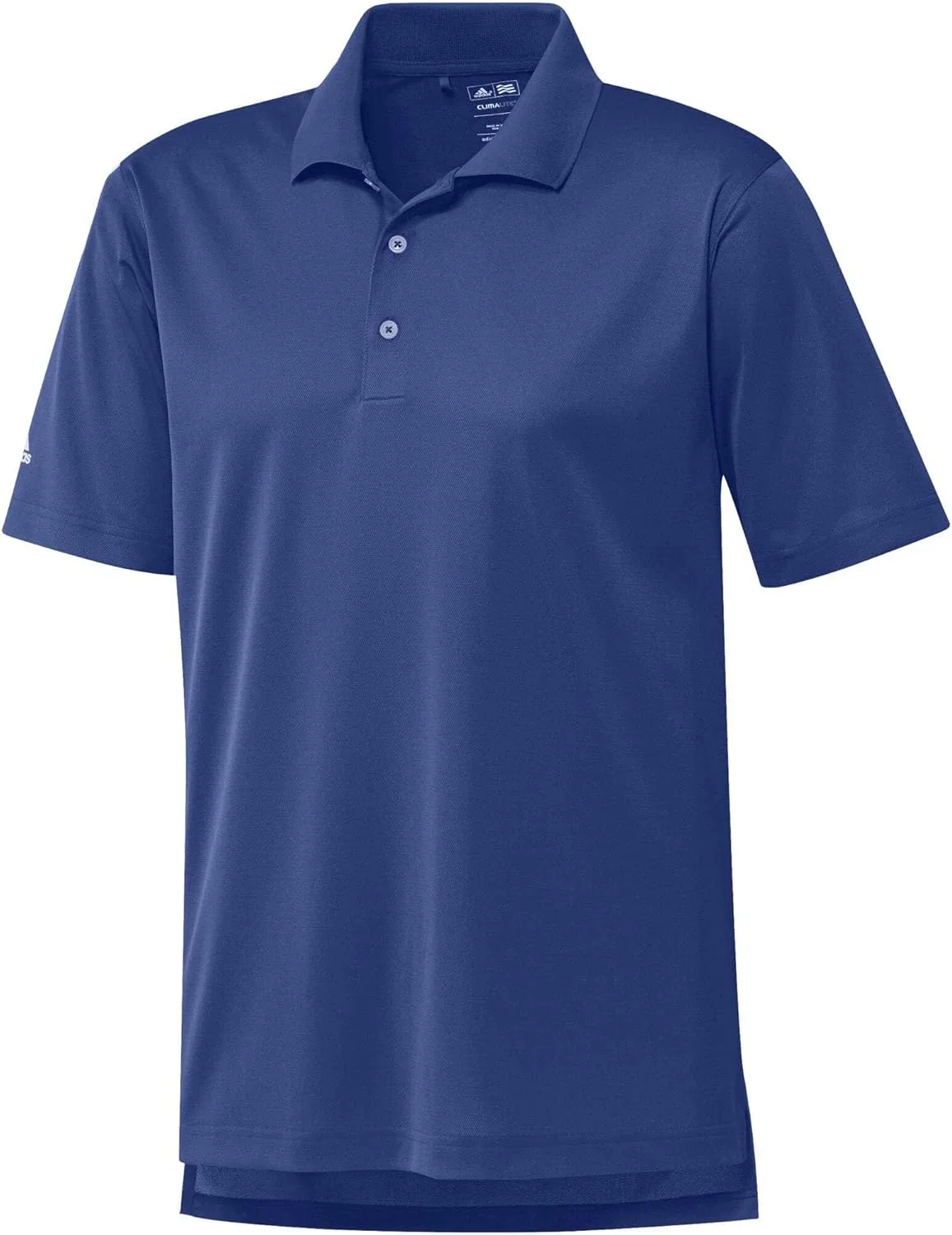 Поло adidas Climalite Solid, Coll Royal/White