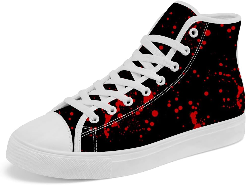 

Кеды на высокой подошве Chebing Bloody, высокие кроссовки Blood, шнуровка, повседневная обувь для мужчин и женщин, красный