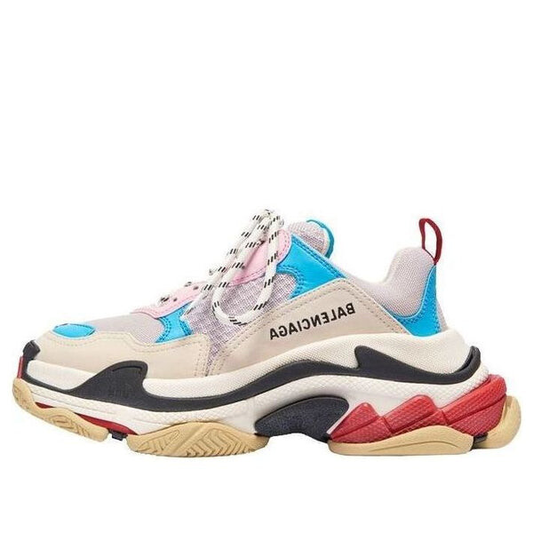 Кроссовки triple s 'white blue pink' 2019 Balenciaga, белый