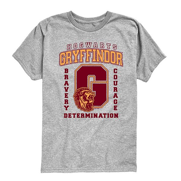 

Футболка с принтом Harry Potter Gryffindor для мальчиков 8-20 Licensed Character, Athletic Heather