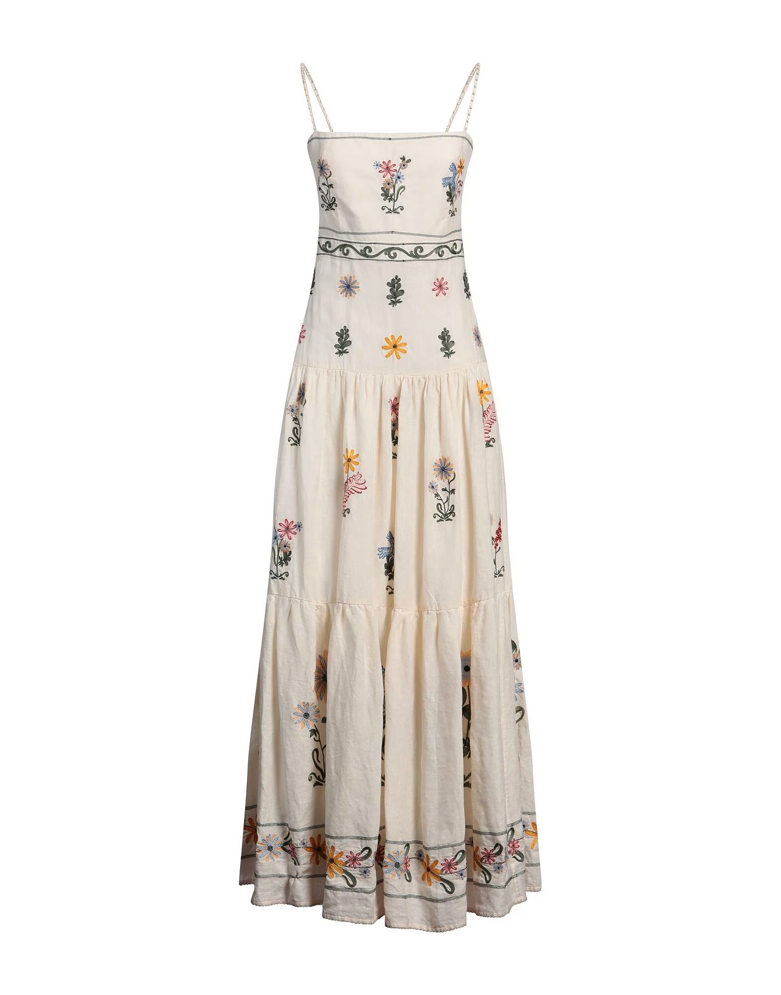 

Макси платье Agua By Agua Bendita, айвори