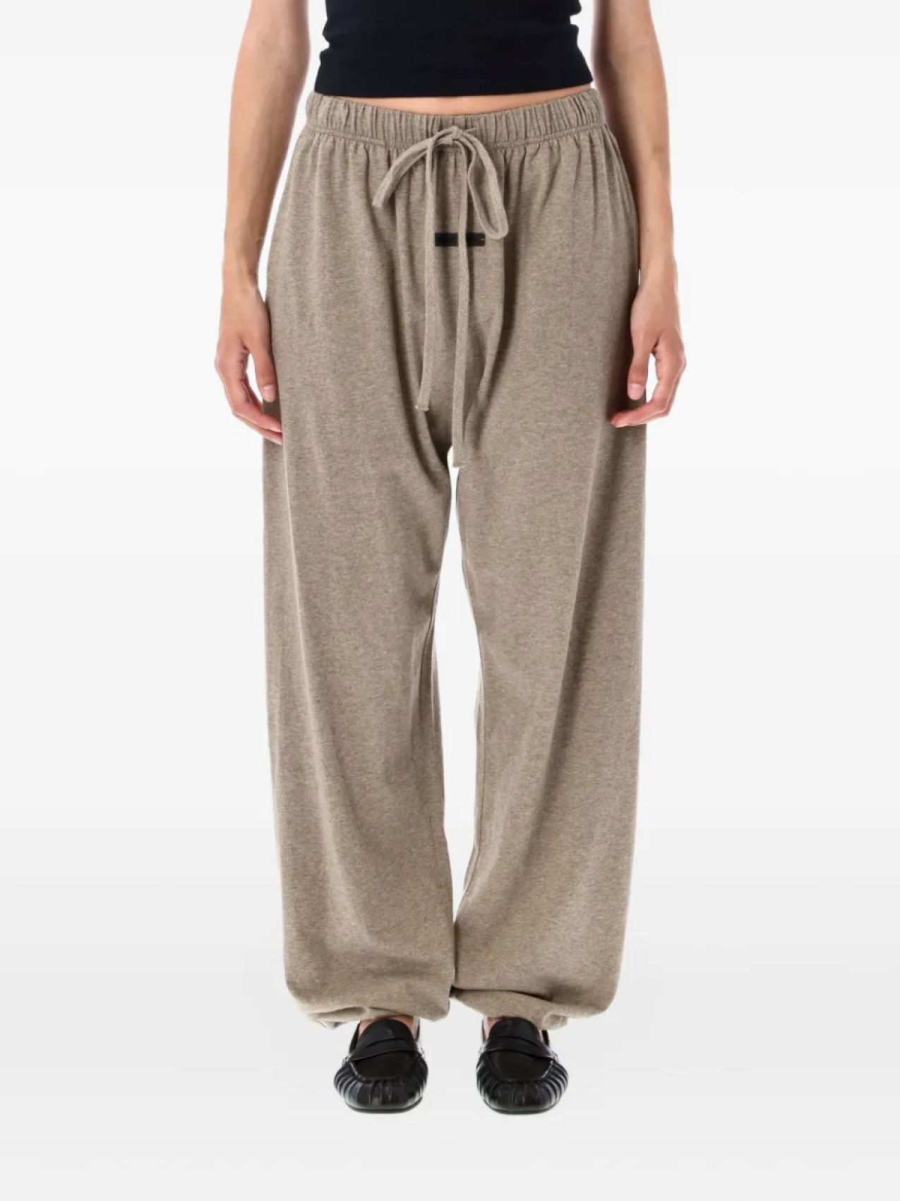 

Спортивные брюки FEAR OF GOD ESSENTIALS с завязками на талии, зеленый