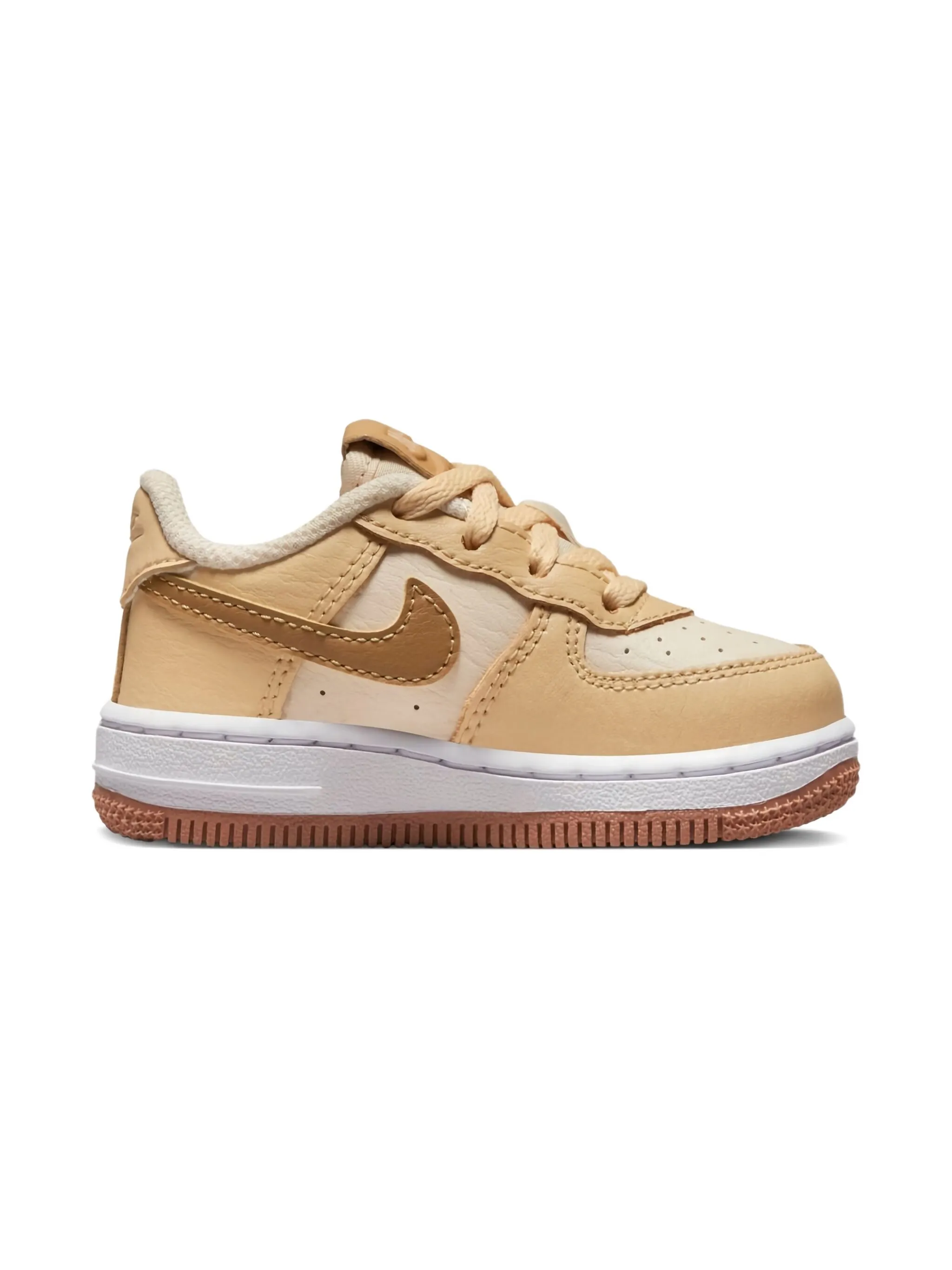 Кроссовки Air Force 1 LV8 Nike Kids, коричневый — фото 2