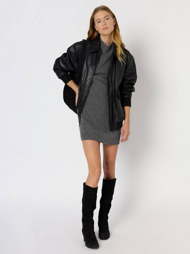 

Lysan шерстяное платье-джемпер с длинными рукавами и высоким воротником Gerard Darel