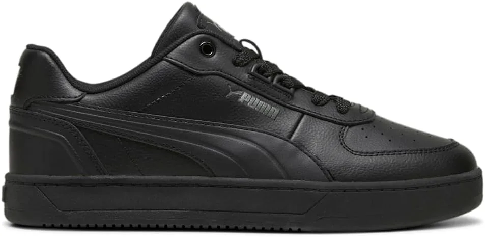 Мужские кроссовки PUMA Caven 2.0 Lux на шнуровке, повседневные - черные, черный