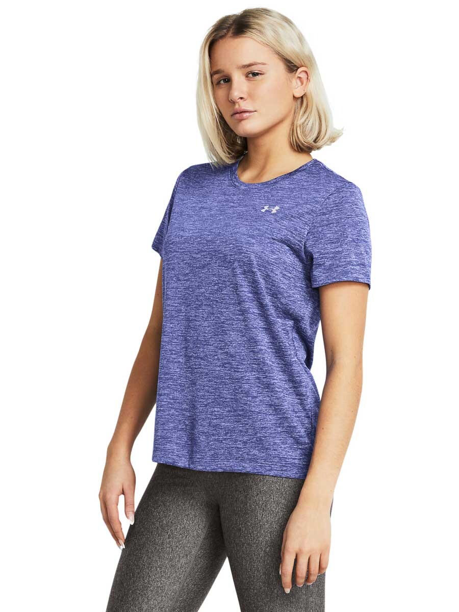 

Футболка Under Armour Tech SSC- Twist, фиолетовый