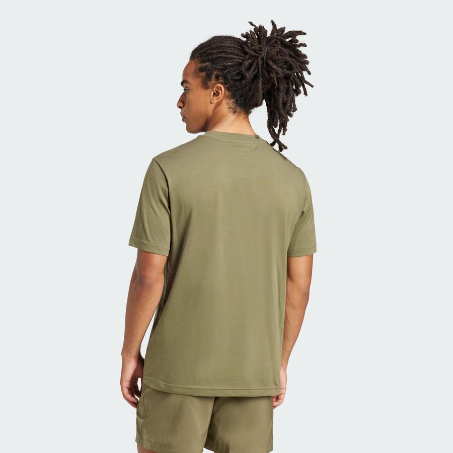 ADIDAS Футболка Essentials с маленьким логотипом Single Jersey — фото 3