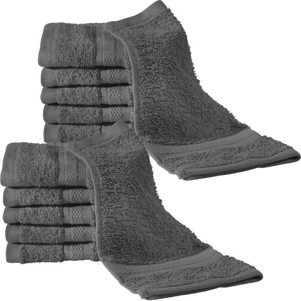 

Мини-полотенца REDBEST 12er-Pack 166401, 30x1x30 см, антрацитовый