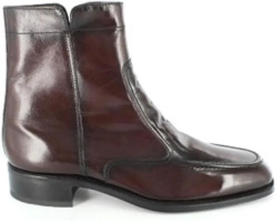 Ботинки челси Florsheim Hombres Essex с закрытым носком из кожи, 2-Black Cherry