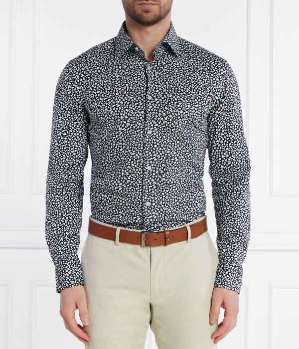 

Рубашка h-hank Slim fit Boss, синий