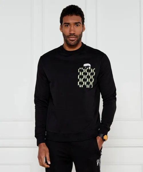 

Толстовка Regular fit Karl Lagerfeld, черный