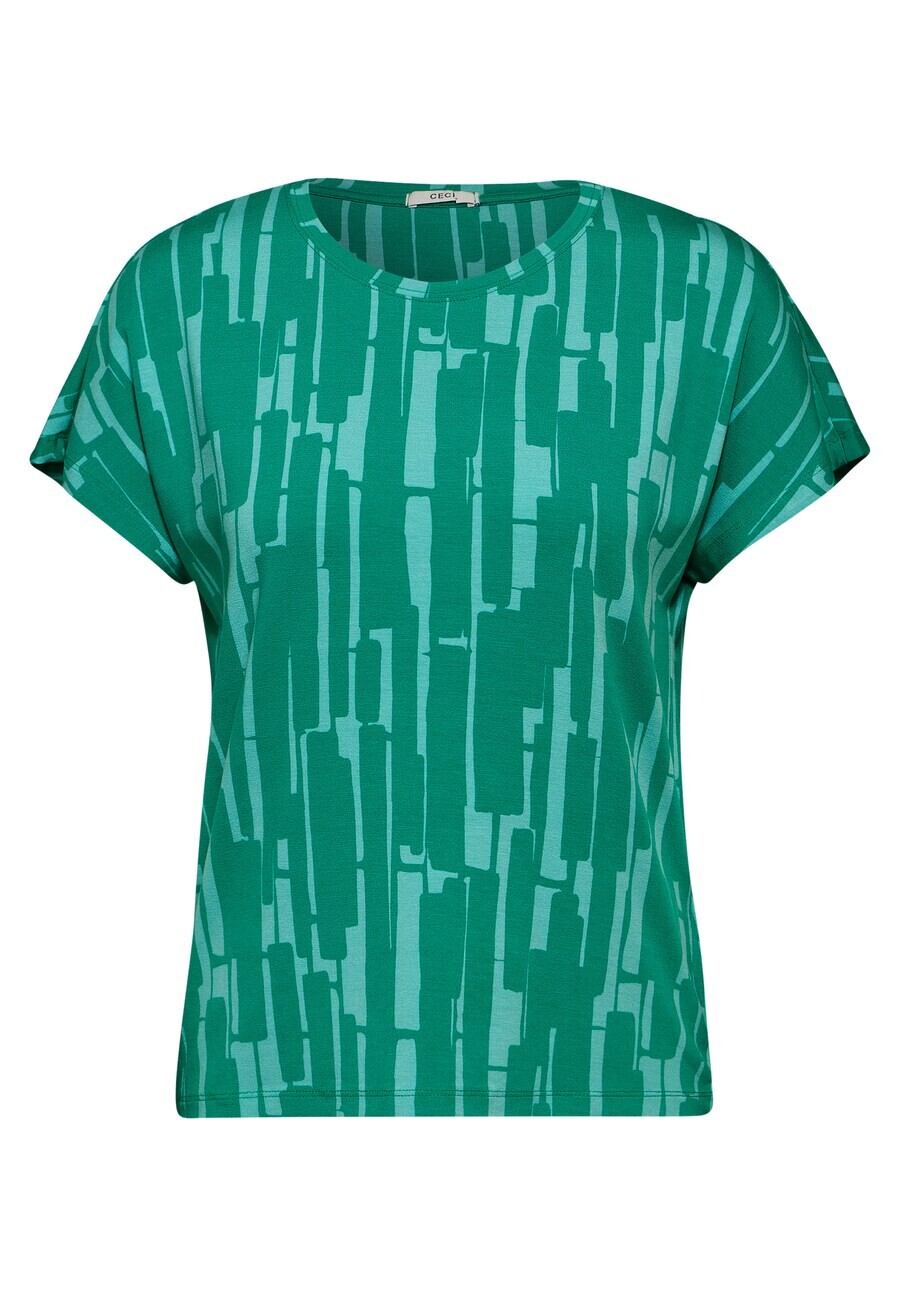 

Футболка CECIL Shirt, зеленый