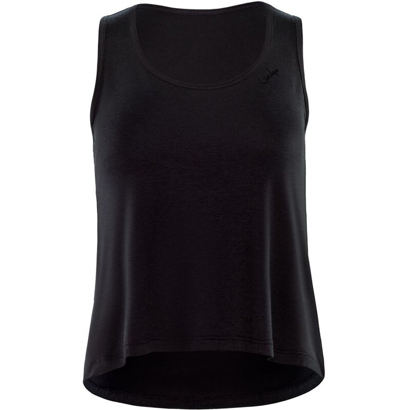 

Мягкий шелковистый бамбуковый топ bamt001 Winshape, черный