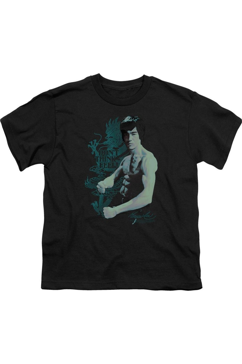 

Футболка с коротким рукавом Bruce Lee Feel для детей Gildan, черный