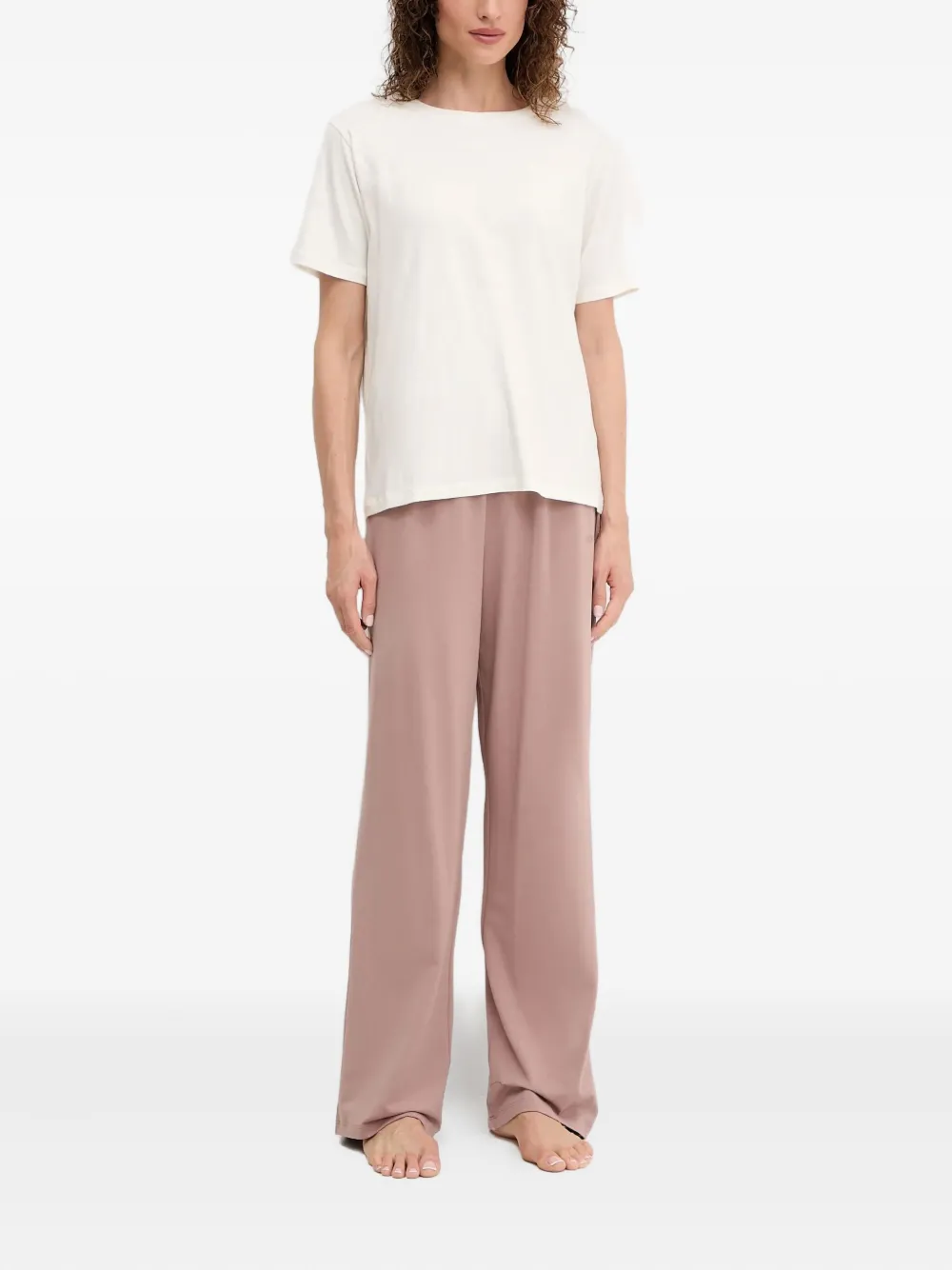 

Пижама с эластичным поясом BOSS, белый