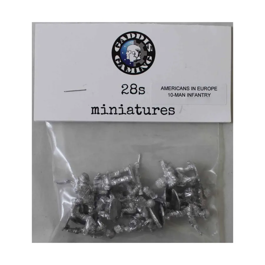 

ИСПОЛЬЗОВАНИЕ Пехотный ранец на 10 человек., WWII Miniatures - United States - In Europe - Infantry (28mm)