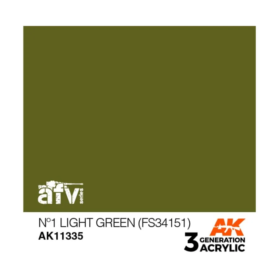 

N1 Светло-зеленый (FS34151), 3rd Gen Acrylic - AFV