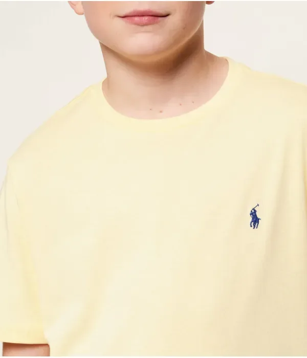 Футболка regular fit Polo Ralph Lauren, желтый — фото 4