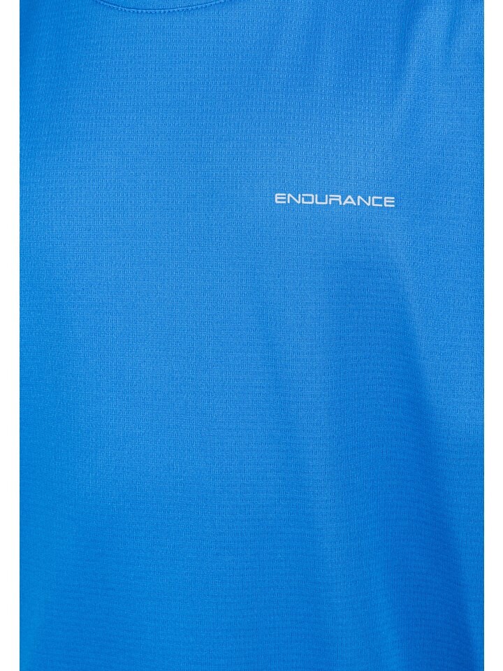 Футболка Endurance T-Shirt Vernon, цвет 2146 Directoire Blue — фото 3