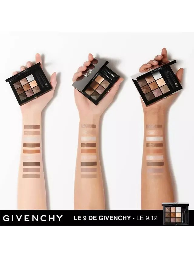 Палитра теней для век Le 9 de Multi-Finish Givenchy, N12 — фото 3