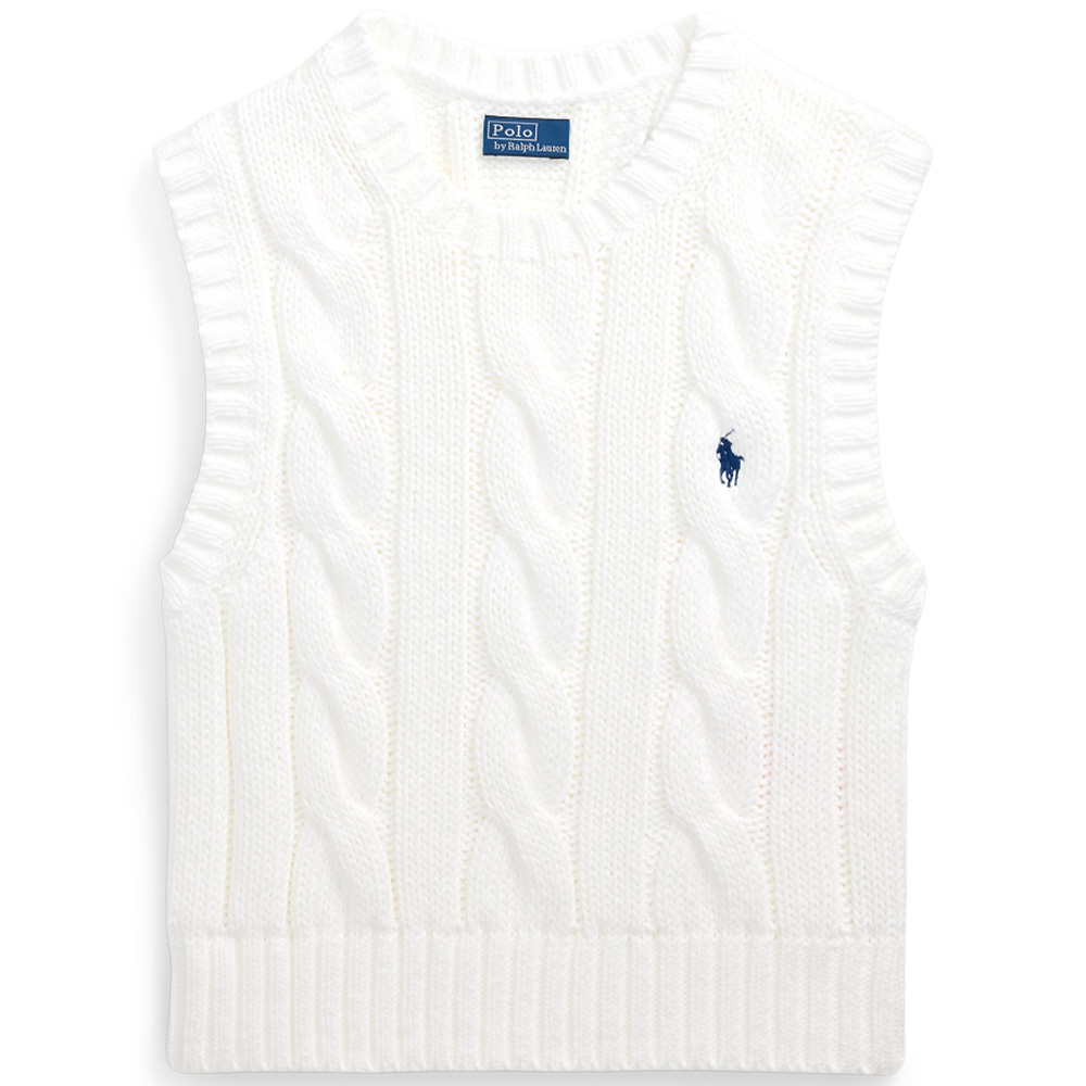 

Polo Ralph Lauren Вязаный жилет из хлопка Wcf White