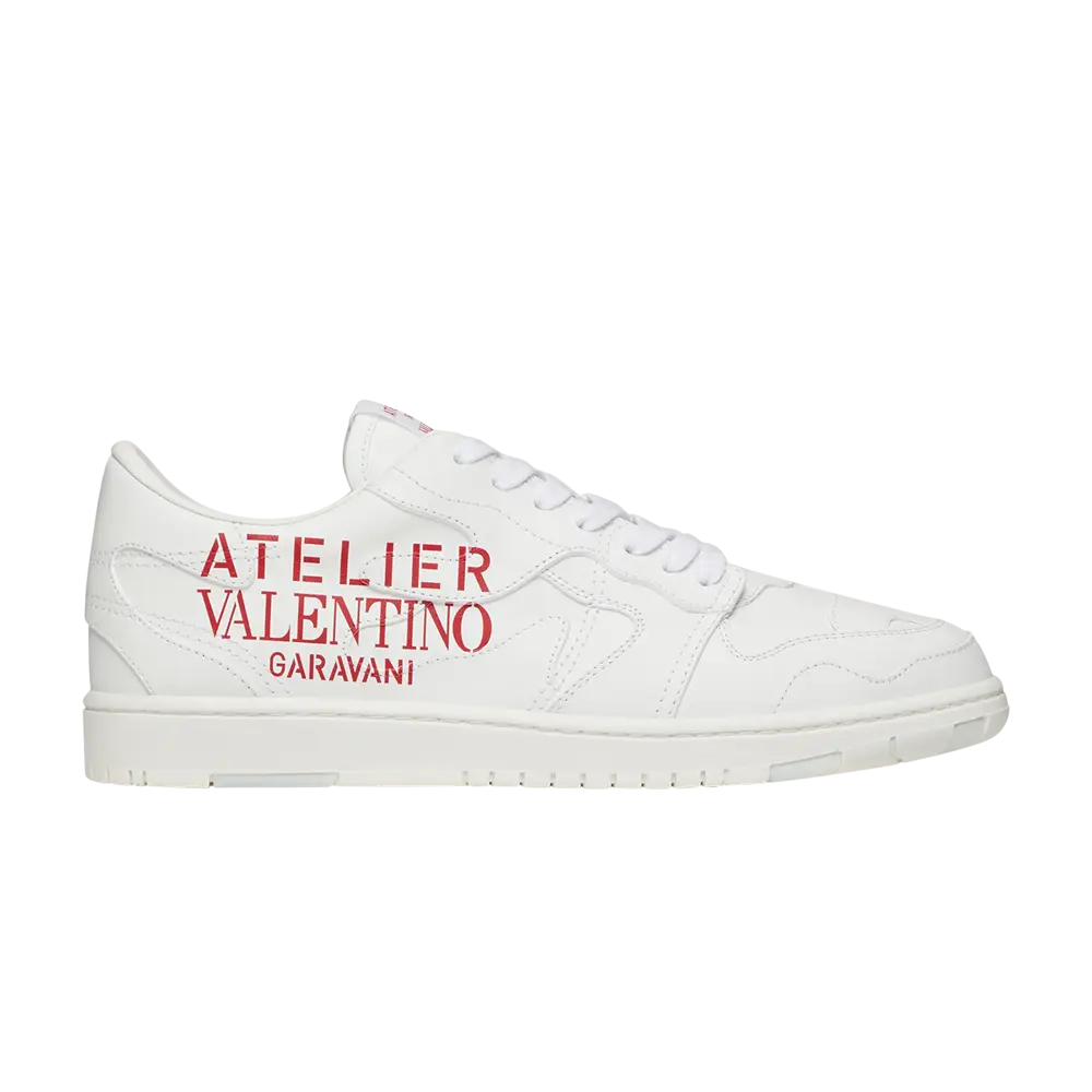 Кроссовки Valentino Atelier 07 низкие, белый