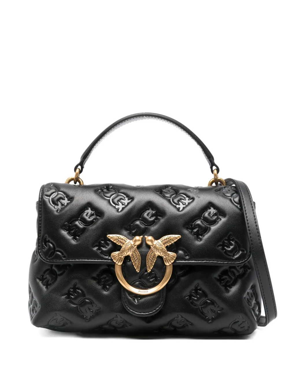 

Мини-сумка-тоут Love Lady Pinko, черный