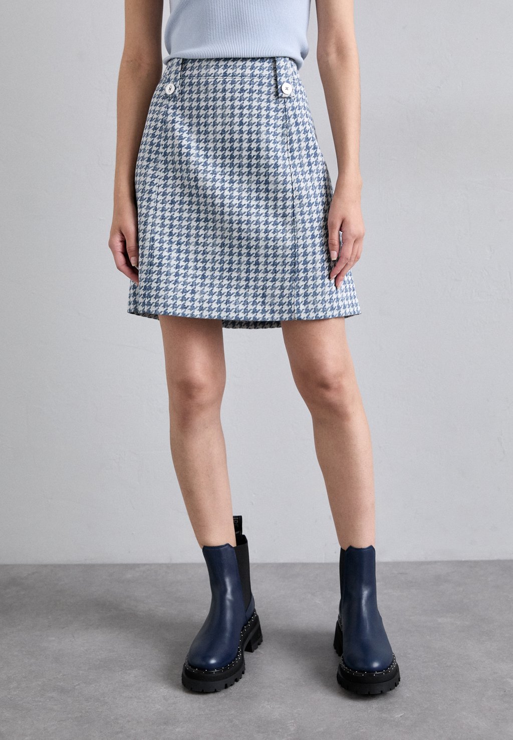 

Мини-юбка SKIRT PS Paul Smith, синий