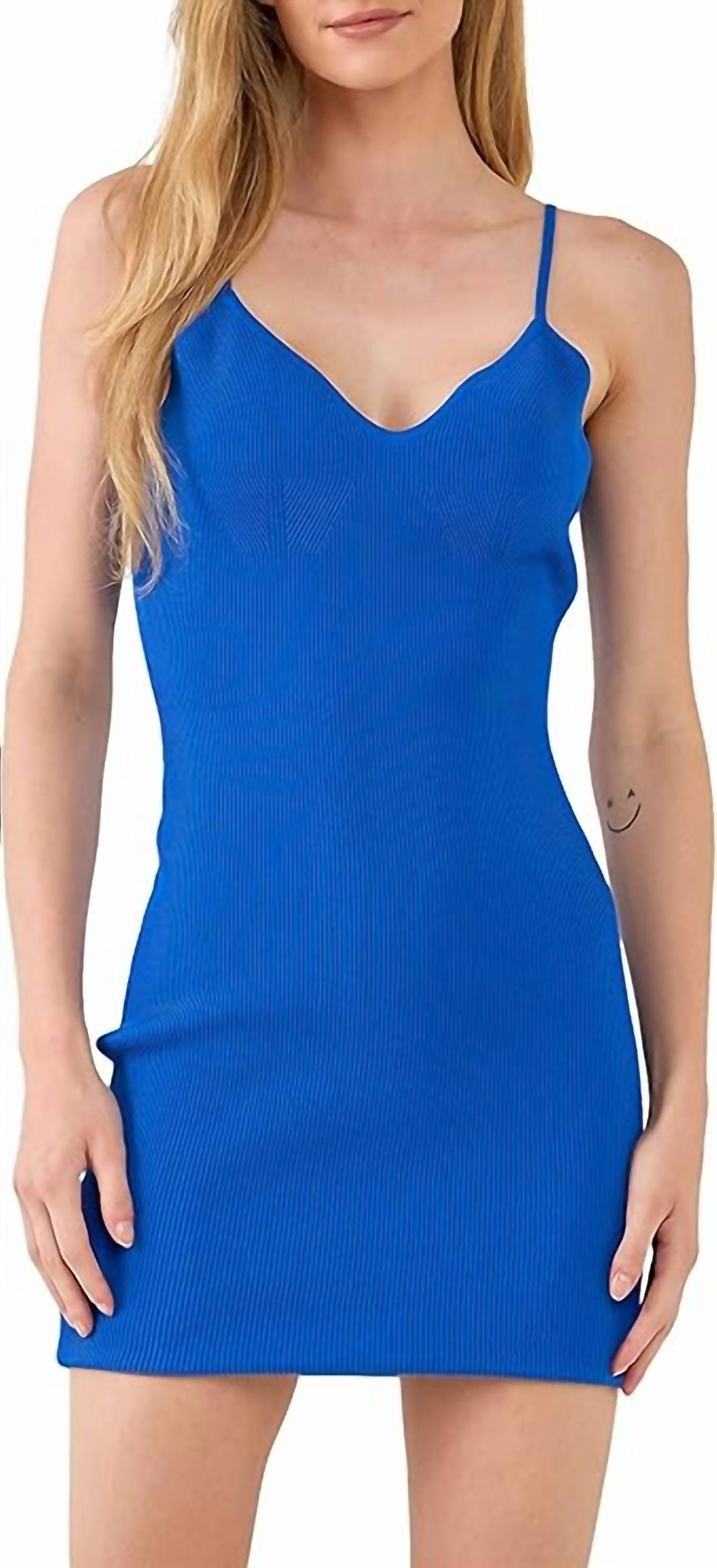 

Платье с вырезом в форме сердца в королевском синем цвете endless rose