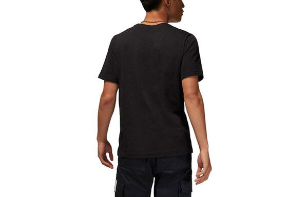 Футболка Air Jordan Minimalistic Large Casual Short Sleeve T-Shirt Men's Black, черный — фото 2
