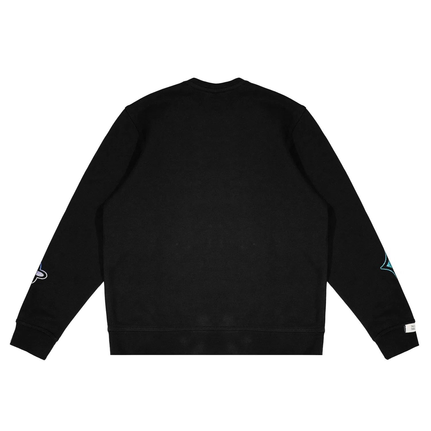 Свитшот унисекс black, круглый вырез, средней посадки Adidas — фото 3