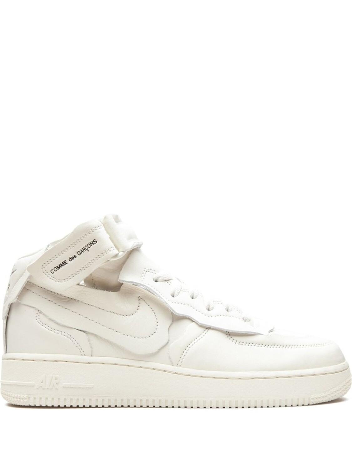 

Nike кроссовки Air Force 1 Mid из коллаборации с Comme des Garçons, белый