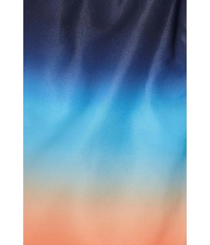 Плавки градиентные Gradient Swim Trunks Deux par Deux, Blue/Orange Gradient — фото 3
