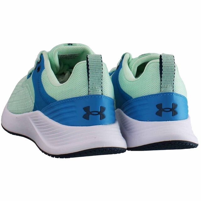 Женские кроссовки Ua charge Breathe 3 Under Armour, зеленый — фото 3