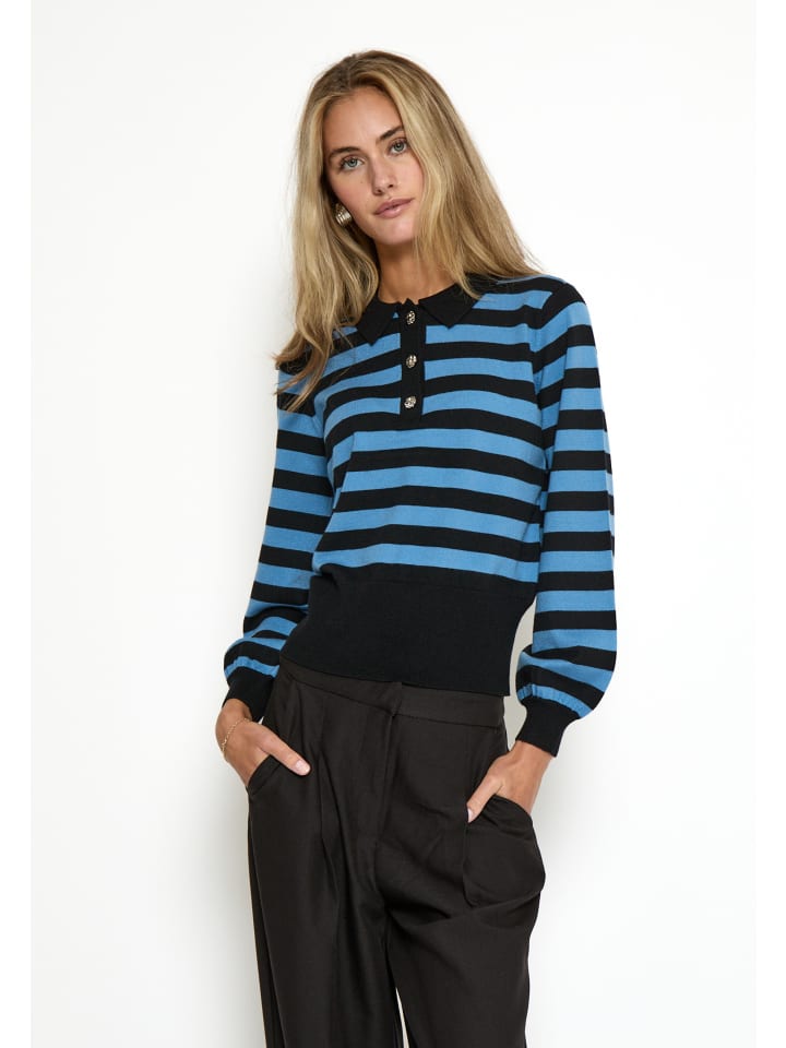 

Свитер в парижскую синюю полоску minus