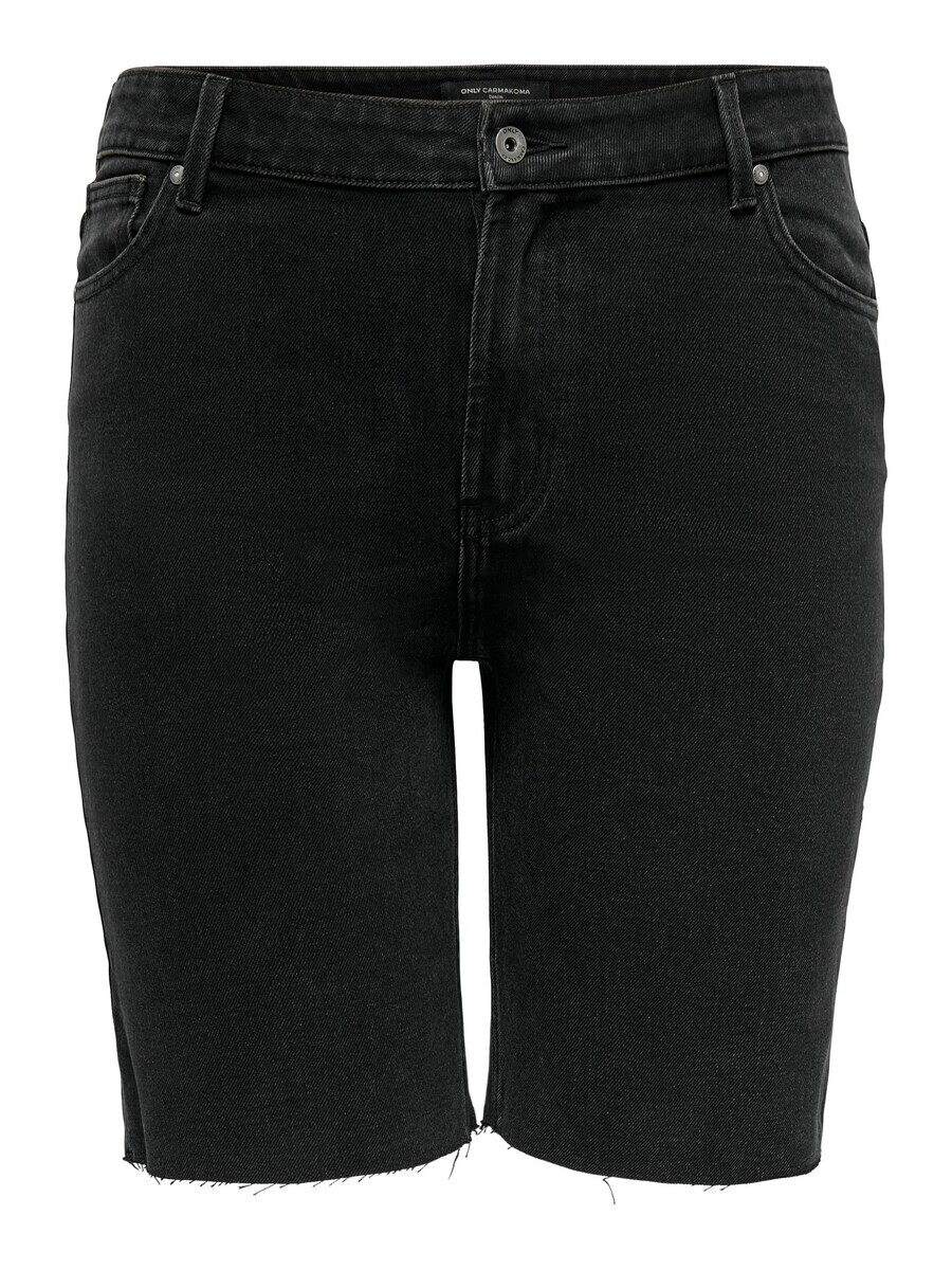 

Джинсовые шорты ONLY Carmakoma Slim fit Jeans Mily, черный деним
