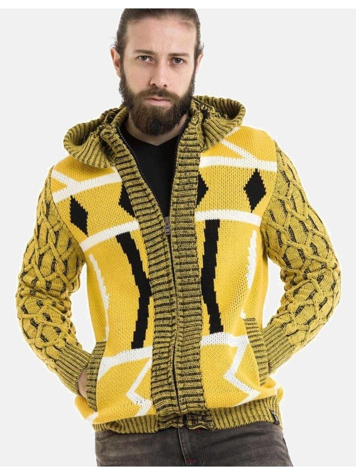 

Кардиган Cipo & Baxx Jacken, цвет YELLOW