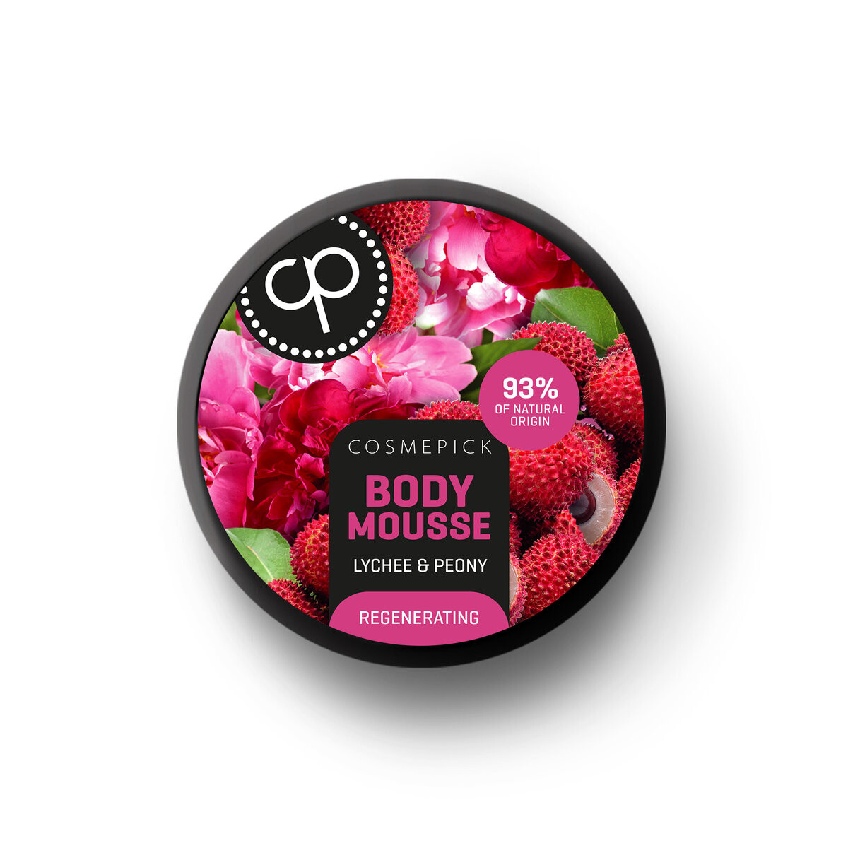 

Cosmepick Body Mousse, Мусс для тела с личи и пионом 200 мл